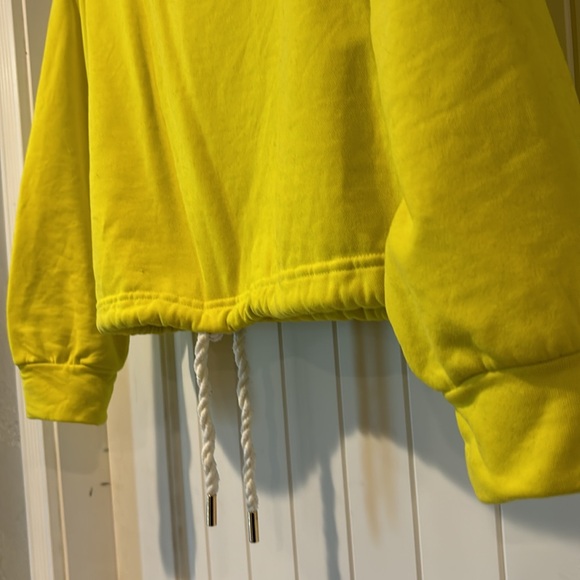 Le Superbe lemon yellow sweatshirt pull over size S from Nordstroms - Picture 2 of 4